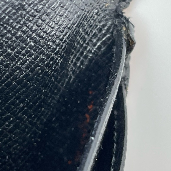 Vintage Black Epi Leather Louis Vuitton long Kiss snap Wallet - Picture 9 of 15